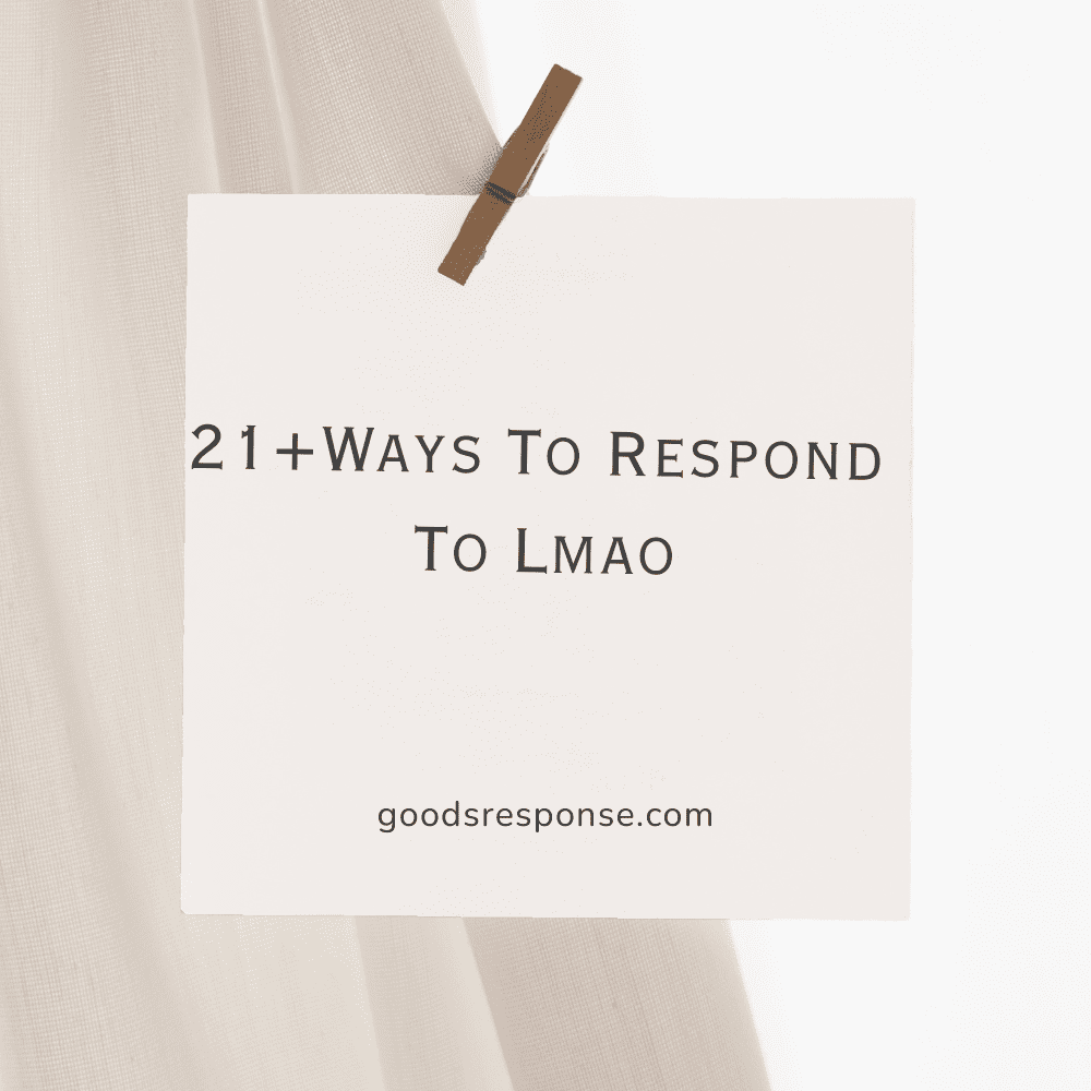 Respond To Lmao